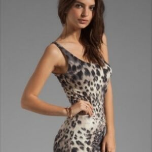 Velvet By Graham & Spencer Leopard Print Dress